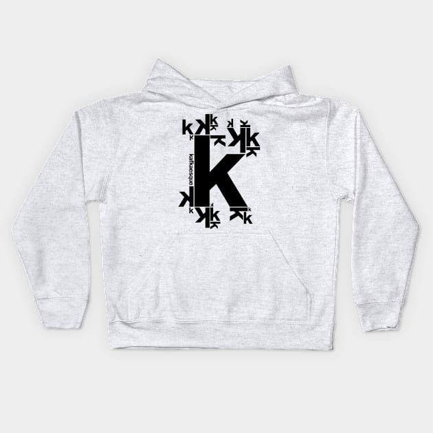 KAFKAESQUE Kids Hoodie by THEUSUALDESIGNERS